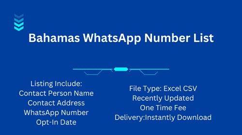 Bahamas Whatsapp Number List