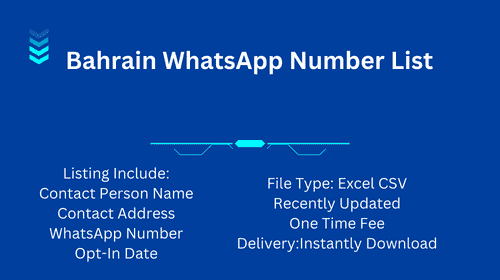 Bahrain WhatsApp Number List