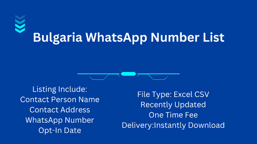 Bulgaria WhatsApp Number List