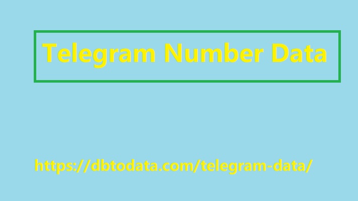 Telegram Number Data
